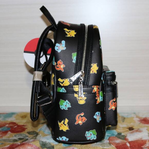 Loungefly Pokemon Starters Backpack - Picture 2 of 4